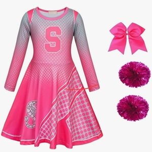 Pink Cheerleader Costume for Kids